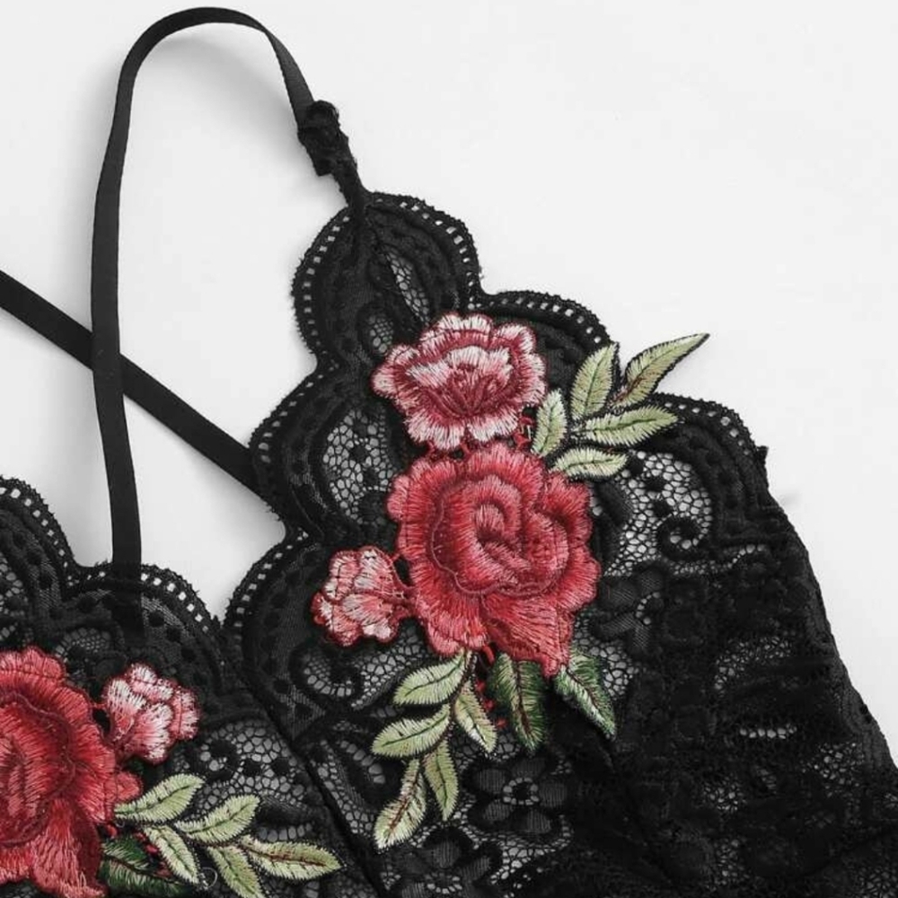 SOLD*Merc*Lace Bodysuit - Picture 4 of 4